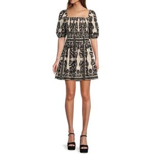 Antonio Melani Square Neck A-Line Dress